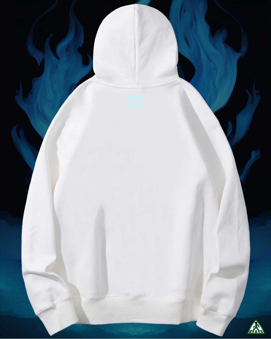 Blue Fire Hoodie
