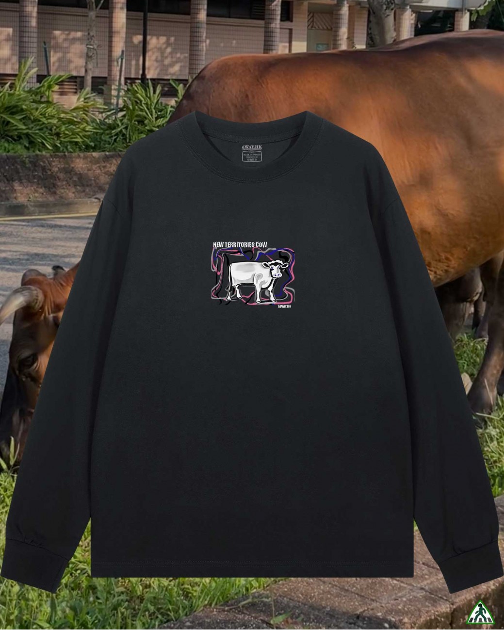 N.T. Cow Long Tee 